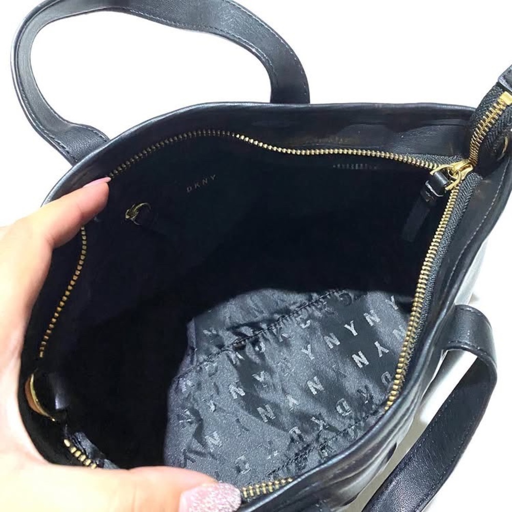 DKNY Tilly Black Small Tote Bag - Picture 6 of 8